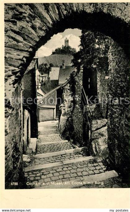 Cochem Mosel Alt Cochem Burg
