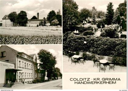 Colditz Handwerkerheim Park Terrasse