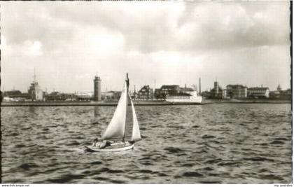 Cuxhaven Nordseebad Cuxhaven  ungelaufen ca. 1955