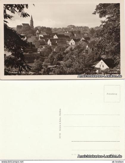 Ansichtskarte Dahlen Panorama 1955