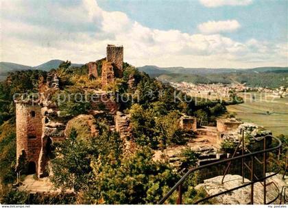 Dahn Burgruine Alt Dahn Landschaftspanorama