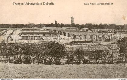Doeberitz Truppenuebungsplatz Neues Barackenlager