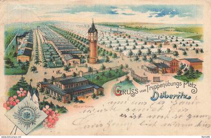 gruss vom truppennübungs plats döberitz * 1911 * Dallgow-Döberitz brandebourg germany allemagne