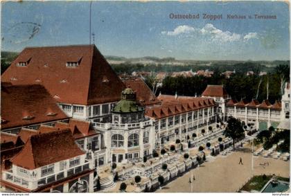 Zoppot - Kurhaus und Terrassen