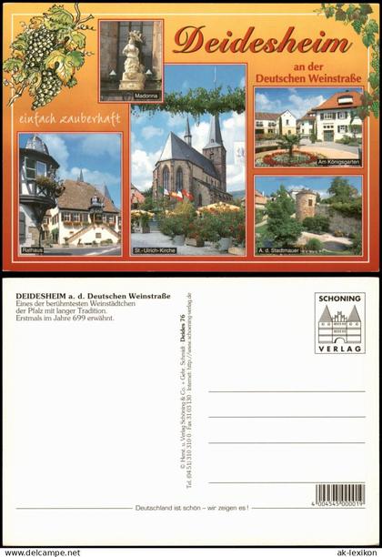 Deidesheim Mehrbild-AK Deidesheim an der Deutschen Weinstraße 2000
