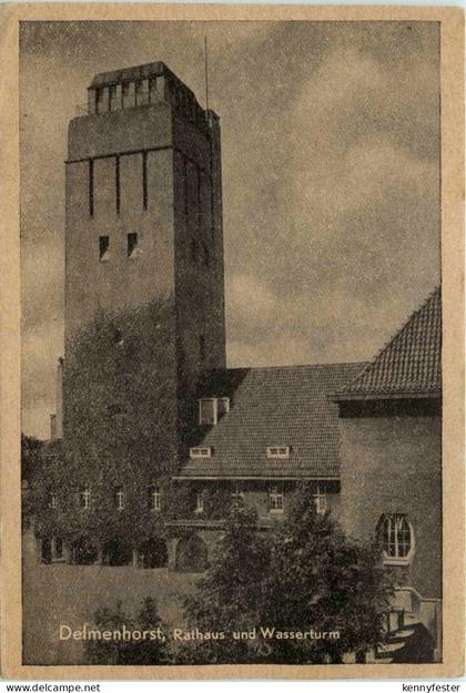 Delmenhorst - Rathaus und Waqsserturm