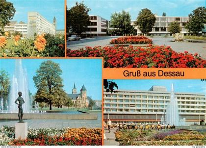 Dessau-Rosslau Scheibe Nord Hotel Stadt Dessau Bauhaus Post Haus des Reisens