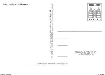 Dietzenbach Gustav-Heinemann-Ring City Passage Blick zur Kirche Theodor-Heuss-Ri