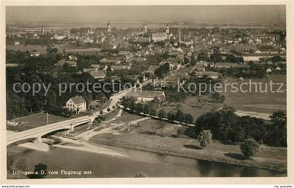 Dillingen Donau Fliegeraufnahme