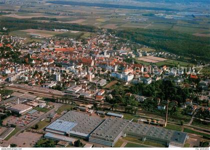 Dillingen Donau Industriegebiet Fliegeraufnahme