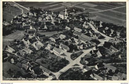 Pfaffenhofen am Zusam vom Flugzeug