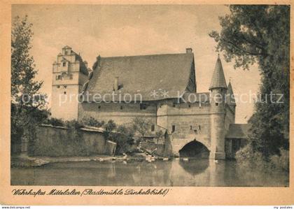 Dinkelsbuehl Stadtmuehle