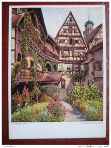 Dinkelsbühl - Künstlerkarte Hezelhof
