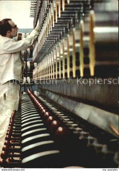 Dormagen Perlon Spinnmaschine im Bayer Werk Dormagen