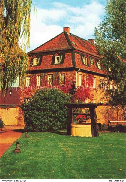 Goetzenhain Dreieich Offenbach Hessen Gutshaus-Neuhof Hofgut Ziehbrunnen Efeu Ba