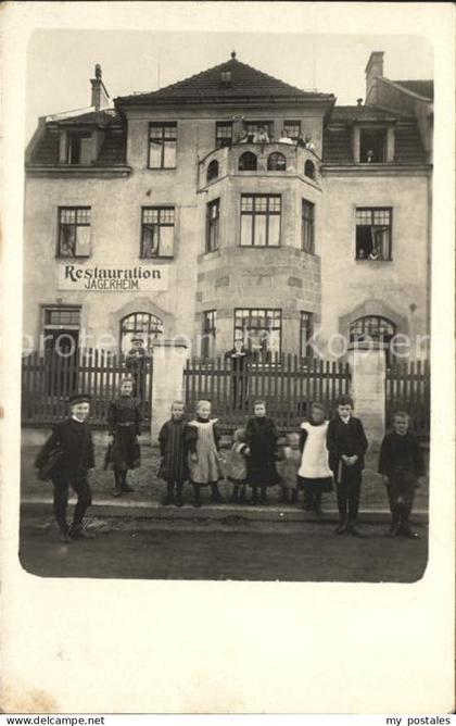 Dresden Restauration Jaegerheim Kinder
