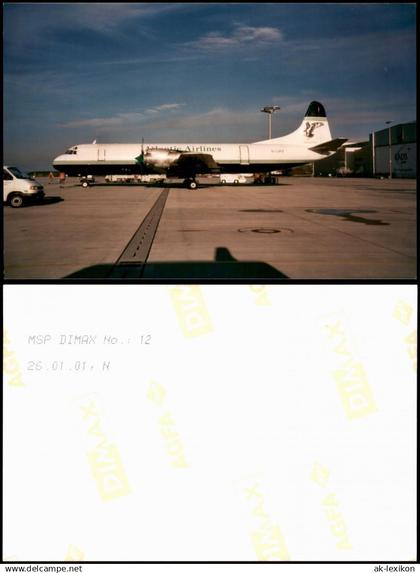 Klotzsche-Dresden Flugzeug Airplane Avion  Atlantic Airlines 2001 Privatfoto