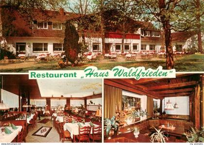 Duelmen Restaurant Haus Waldfrieden am Wildpark Gastraeume