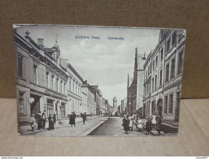 DUREN DUEREN (Allemagne) Colnstrasse animation