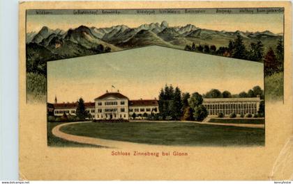 Schloss Zinneberg bei Glonn - Künstler-AK Eugen Felle