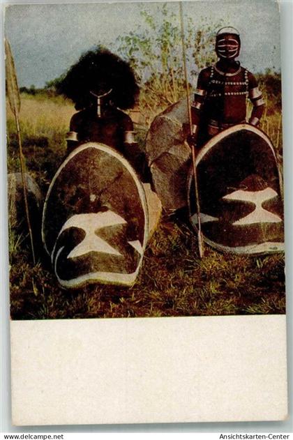 13311605 - Bilder aus Dt. Kolonien Nr. 8 Wageia im Kriegsschmuck