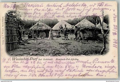 13646956 - Wasimbiti Dorf bei Schirati  Huetten Volkstypen Verlag Vincenti