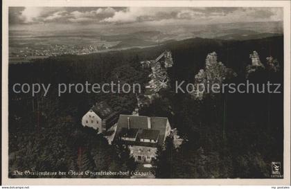 Ehrenfriedersdorf Erzgebirge Greifensteine Fliegeraufnahme