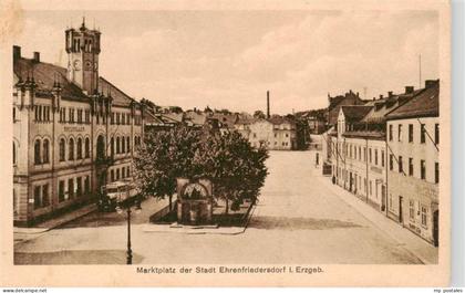 Ehrenfriedersdorf Erzgebirge Marktplatz