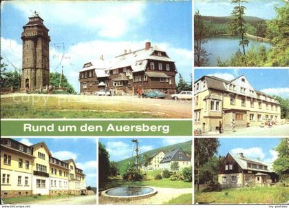 Auersberg Wildenthal Aussichtsturm Berghotel Auersberg Steinbach Waldfrieden Wil