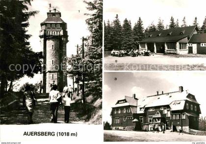 Auersberg Wildenthal Aussichtsturm Berghotel Auersberg Wismut Handel