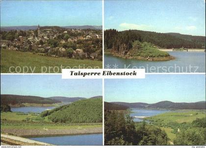 Eibenstock Ortsblick Talsperre Eibenstock Panorama