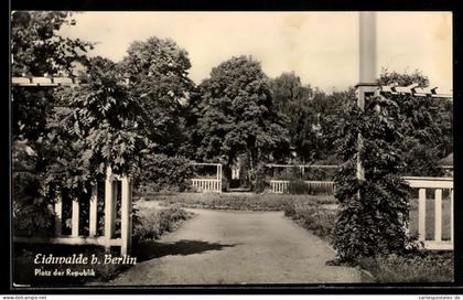 AK Eichwalde b. Berlin, Platz der Republik
