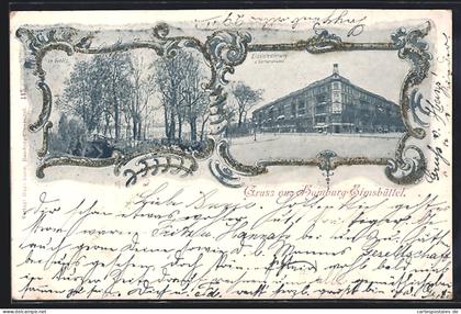 AK Hamburg-Eimsbüttel, Eidelstedterweg und Gärtnerstrasse