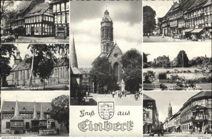 Einbeck Niedersachsen Einbeck Brodhaus Apotheke Kirche Rathaus