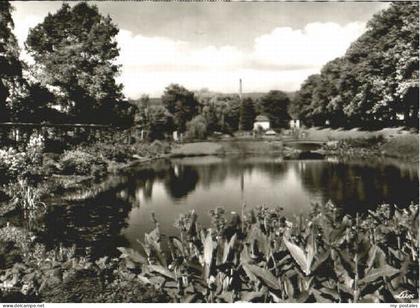 Einbeck Niedersachsen Einbeck Park ungelaufen ca. 1965