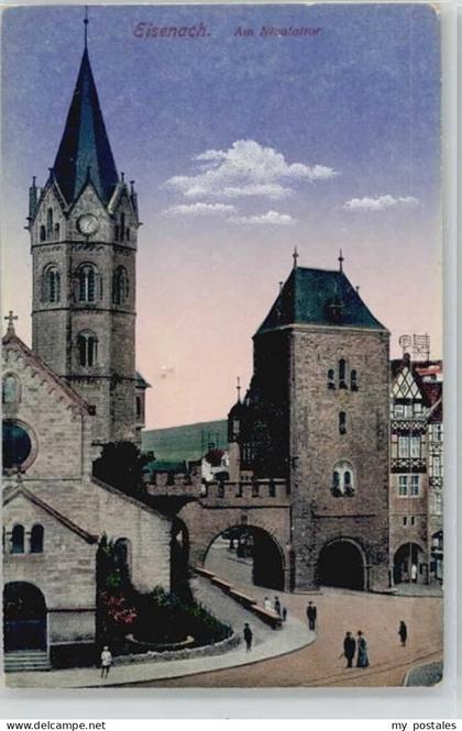 Eisenach Thueringen Eisenach Nicolaitor