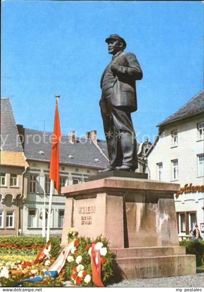 Eisleben Lutherstadt Lenindenkmal