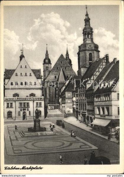 Eisleben Marktplatz