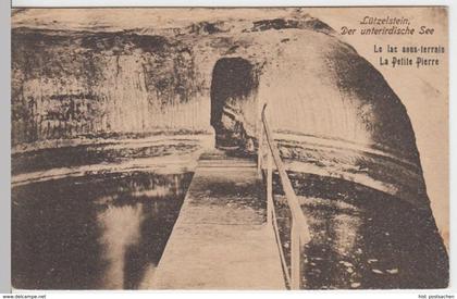 (6519) AK Lützelstein, La Petite-Pierre, Els., Unterirdischer See, vor 1945