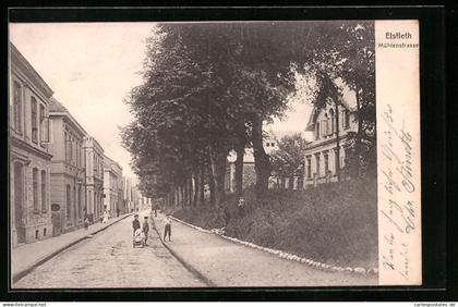 AK Elsfleth, Kinder auf der Mühlenstrasse