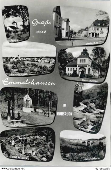 Emmelshausen Sauerbrunnen Ehrbachklamm Hunsrueckbahn