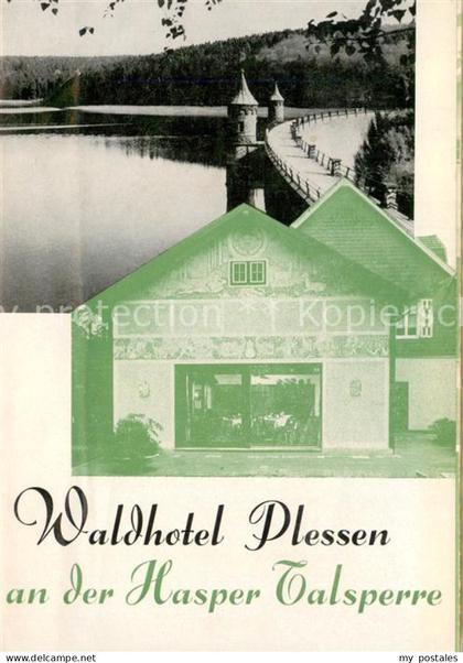Ennepetal Waldhotel Plessen an der Hasper Talsperre