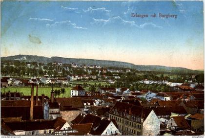Erlangen mit Burgberg