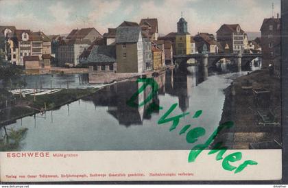 ESCHWEGE, Mühlgraben um 1905
