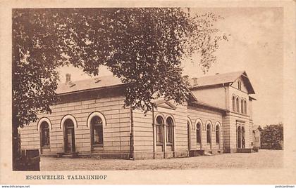 Deutschland - Eschweiler (NW) Talbahnhof. Städte- und Landschaftsansichkarten-Großverlag Jakob Krapohl Mönchenglad