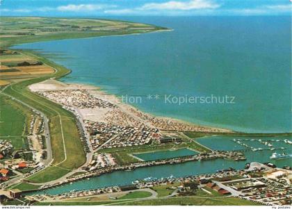 Bensersiel Esens Luftaufnahme Strand