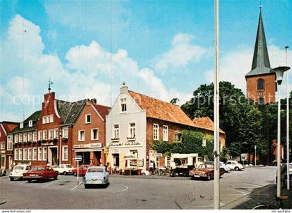 Esens Marktplatz Kirche