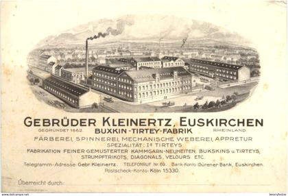 Euskirchen - Gebrüder Kleinertz Fabrik