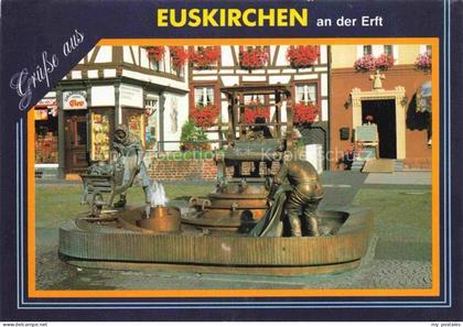 Euskirchen NRW Marktbrunnen Skulpturen