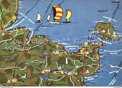 Fehmarn Landkarte